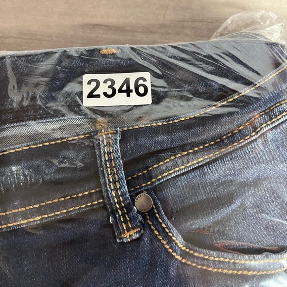 Torrid Luxe Slim Boot Cut Jeans Womens 26W Short Plus Size Blue Denim 2346 - Picture 9 of 9